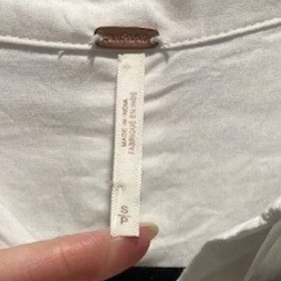 🕊️ NWT Free People Billie Pleated Tiered Mini Dress – White, Size Small 🕊️ - Picture 4 of 9